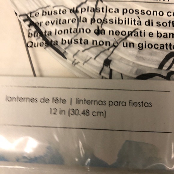 12" Paper‎ Lantern Mod Blooms Kathy Davis Black White Floral Wedding Party Decor - Picture 5 of 5